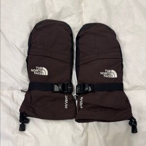The North Face Dark Brown Mittens